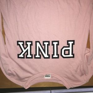 pink long sleeve